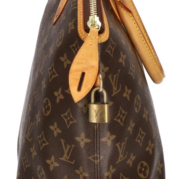 39311 8 Louis Vuitton Lockit Tote Bag Monogram Brown