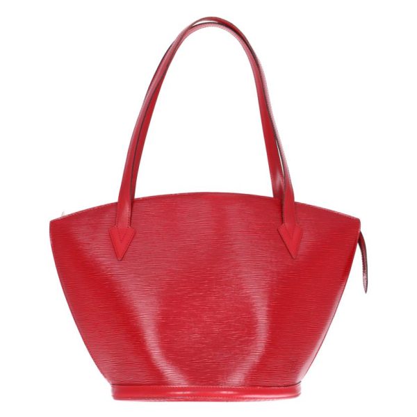 39325 1 Louis Vuitton Saint Jacques Epi Tote Bag Red