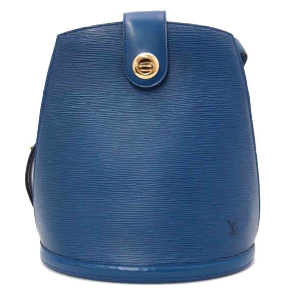 39400 1 Louis Vuitton Cluny Epi Tote Bag Blue