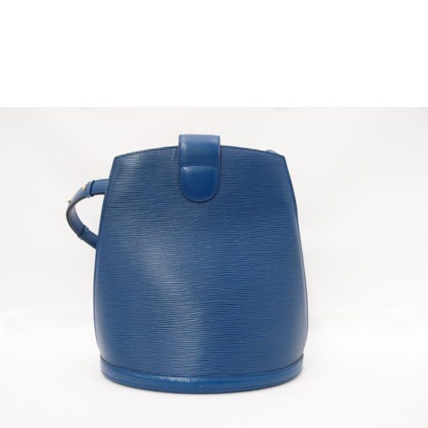 39400 2 Louis Vuitton Cluny Epi Tote Bag Blue