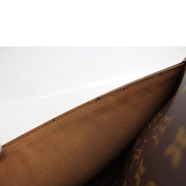 39437 11 Louis Vuitton Givessiére GM Monogram Handbag Brown