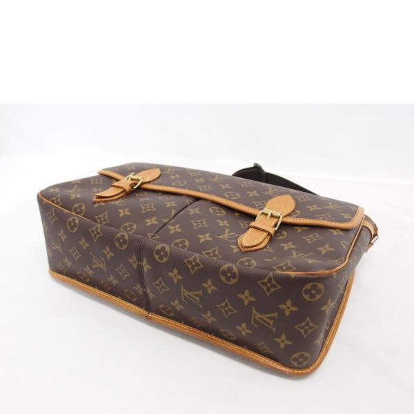 39437 3 Louis Vuitton Givessiére GM Monogram Handbag Brown