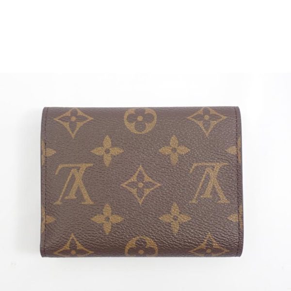 39440 3 Louis Vuitton Portefeuil Victorine Monogram Wallet Brown