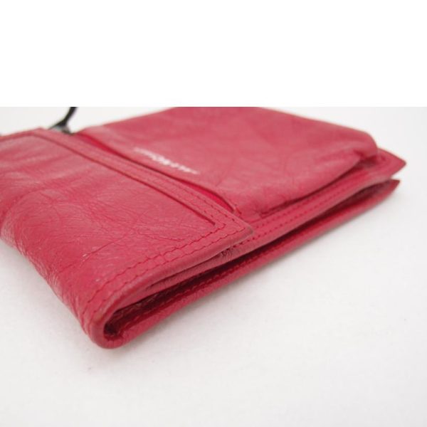 39493 6 Balenciaga Explorer Nylon Pouch Red