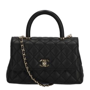 39528 1 Chanel Matelasse Quilted Chain Tote Bag