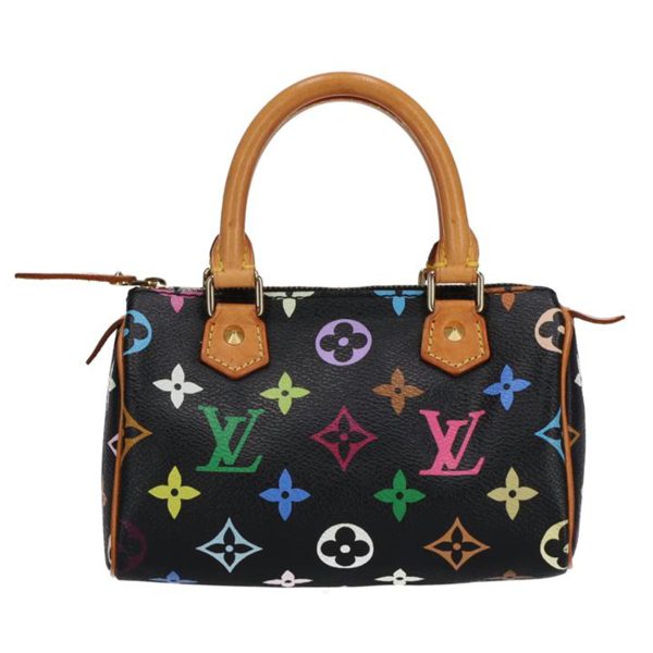 39531 1 Louis Vuitton Mini Speedy Bag Multicolor Noir