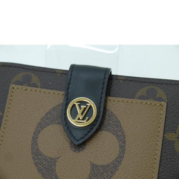 39613 7 Louis Vuitton Portefeuil Juliette Monogram Reverse Wallet