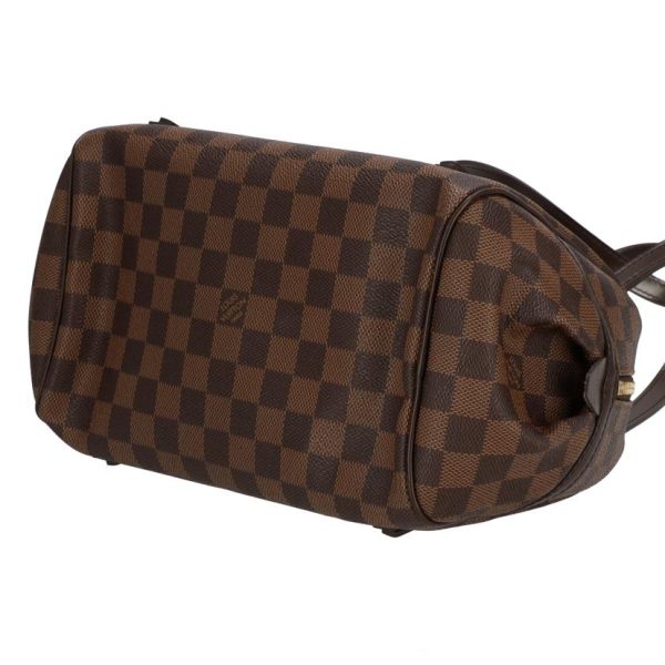 39632 3 Louis Vuitton Rivington PM Bag Damier Ebene Brown