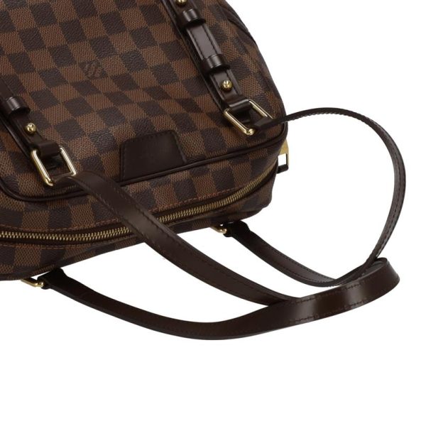 39632 4 Louis Vuitton Rivington PM Bag Damier Ebene Brown