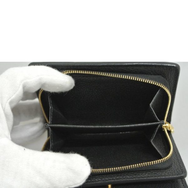 39665 5 Louis Vuitton Claire Wallet Empreinte Black