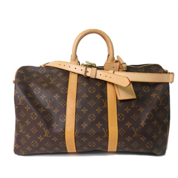 39699 1 Louis Vuitton Keepall Bandouliere 45 Bag Monogram