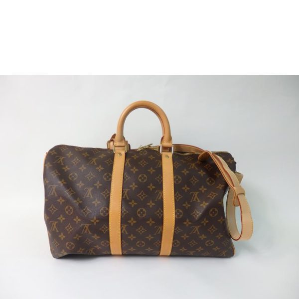 39699 2 Louis Vuitton Keepall Bandouliere 45 Bag Monogram