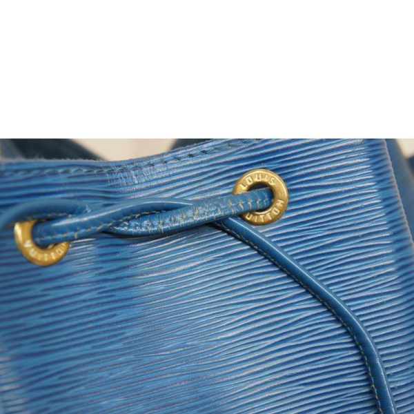 39868 18 Louis Vuitton Noe Epi Bag Toledo Blue