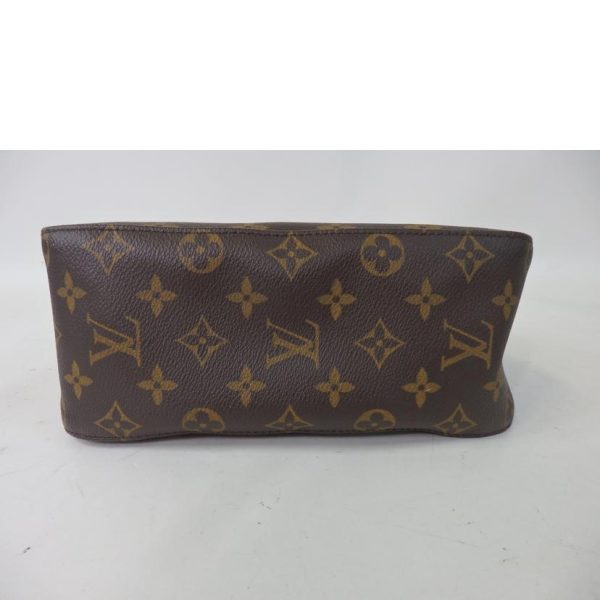 39894 4 Louis Vuitton Looping MM Monogram Shoulder Bag Brown