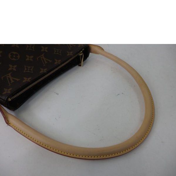 39894 5 Louis Vuitton Looping MM Monogram Shoulder Bag Brown