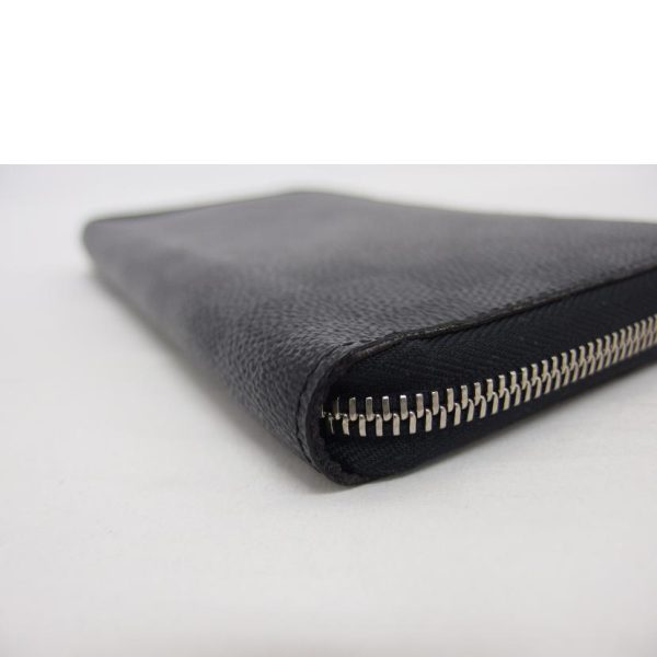 39901 7 Louis Vuitton Zippy Organizer Damier Wallet Graphite Gray