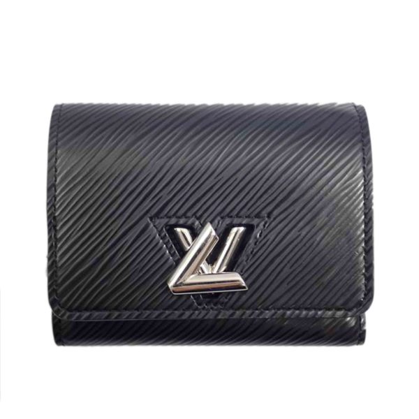 39921 2 Louis Vuitton Portefeuille Twist Epi Wallet Black