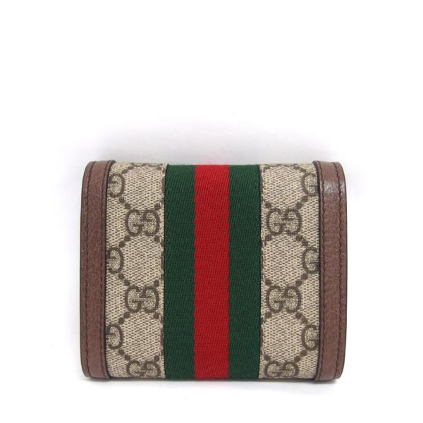 39932 2 Gucci Offdia GG Supreme Tri Fold Wallet