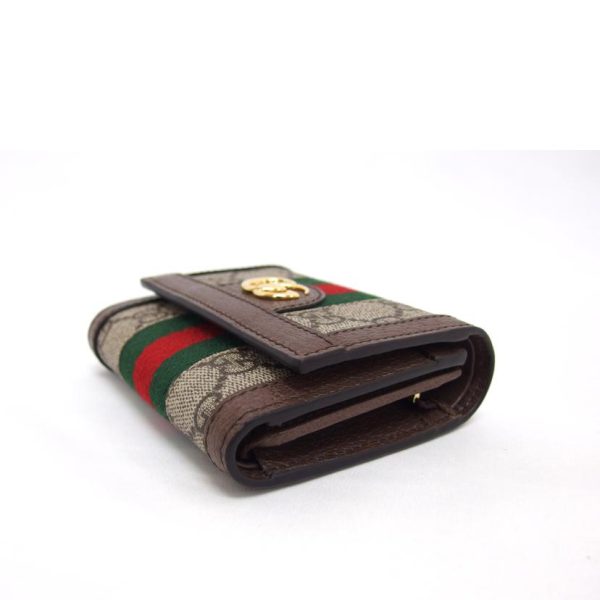 39932 3 Gucci Offdia GG Supreme Tri Fold Wallet