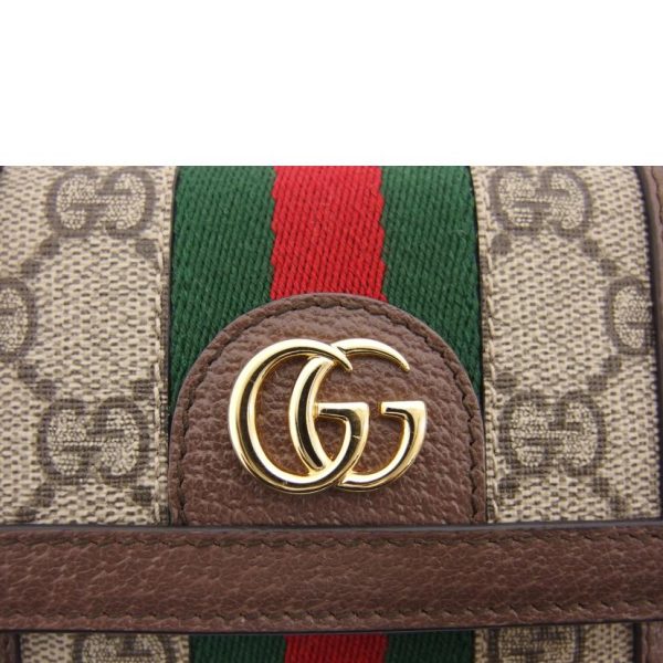 39932 8 Gucci Offdia GG Supreme Tri Fold Wallet