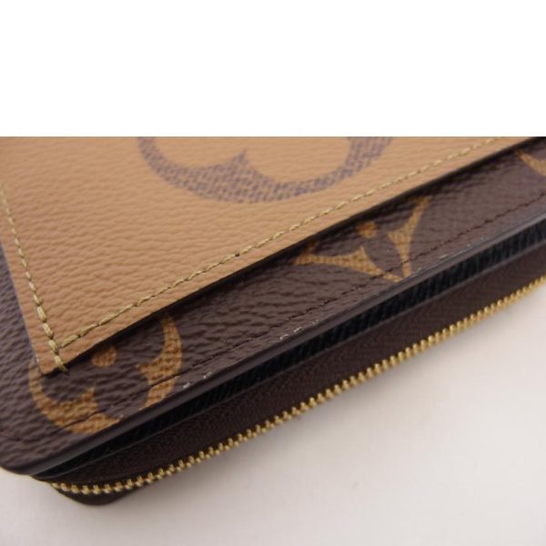 39949 11 Louis Vuitton Portefeuille Roux Monogram Reverse Wallet Brown