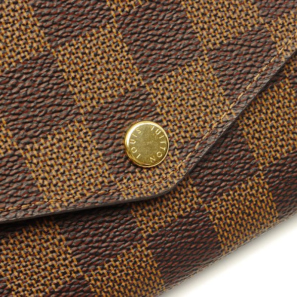 3sh0592 4 Louis Vuitton Portefeuille Sarah N60114 Damier Rose Ballerine wallet