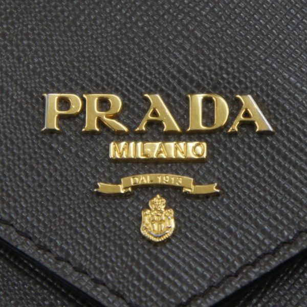 40000 11 Prada Saffiano Document Case Black