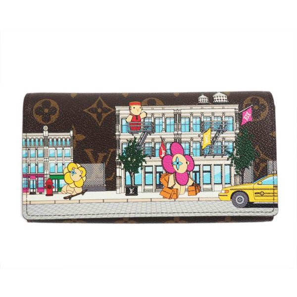 40066 1 Louis Vuitton Sarah Wallet Vivienne Yellow