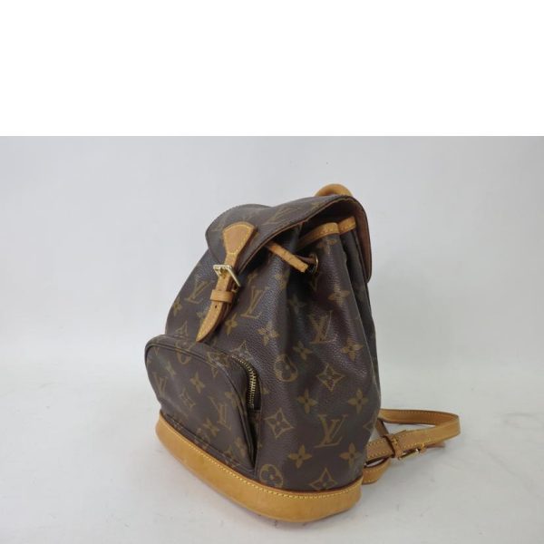 40079 3 Louis Vuitton Monsori PM Monogram Backpack Brown