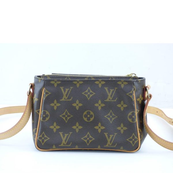 40129 2 Louis Vuitton Viva Cité PM Monogram Shoulder Bag Brown