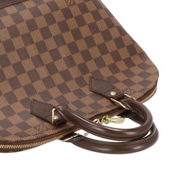 40195 3 Louis Vuitton Alma Damier Handbag Ebene