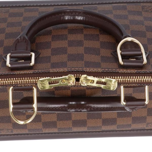 40195 6 Louis Vuitton Alma Damier Handbag Ebene