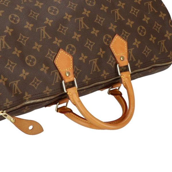 40209 3 LOUIS VUITTON Speedy 40 Handbag Monogram Brown