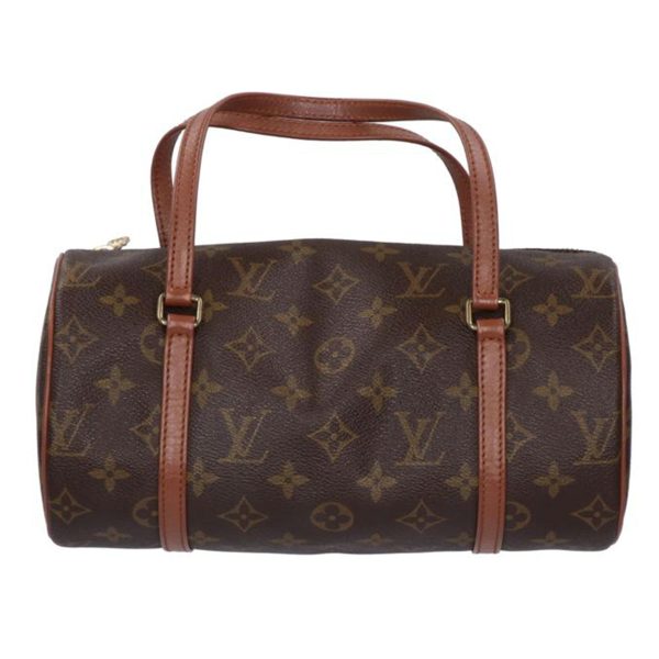 40216 1 Louis Vuitton Papillon 26 Handbag Monogram Brown