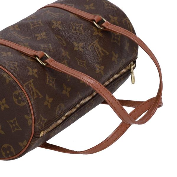 40216 3 Louis Vuitton Papillon 26 Handbag Monogram Brown