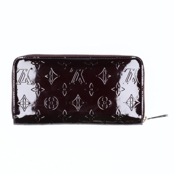 40238 2 Louis Vuitton Zippy Wallet Vernis Amarant