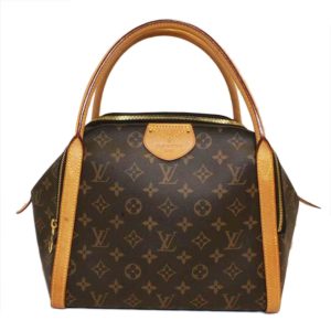 40365 1 Gucci Bag PVC GG Line Offdia GG Medium 2WAY Handbag Shoulder Bag Brown