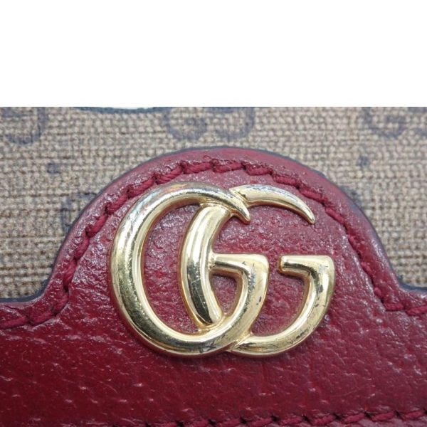 40408 15 GUCCI Mini GG Supreme Doraemon Compact Wallet