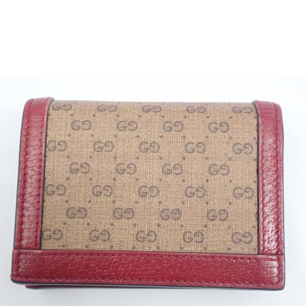 40408 3 GUCCI Mini GG Supreme Doraemon Compact Wallet