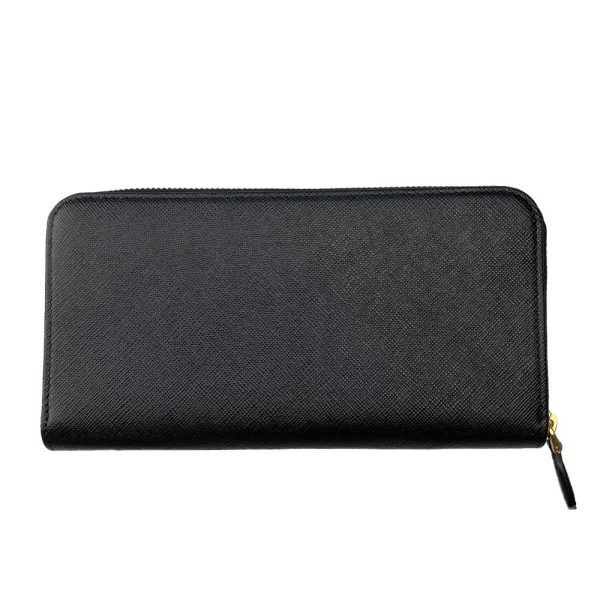 40432335d Prada Long Wallet Saffiano Metal Nero