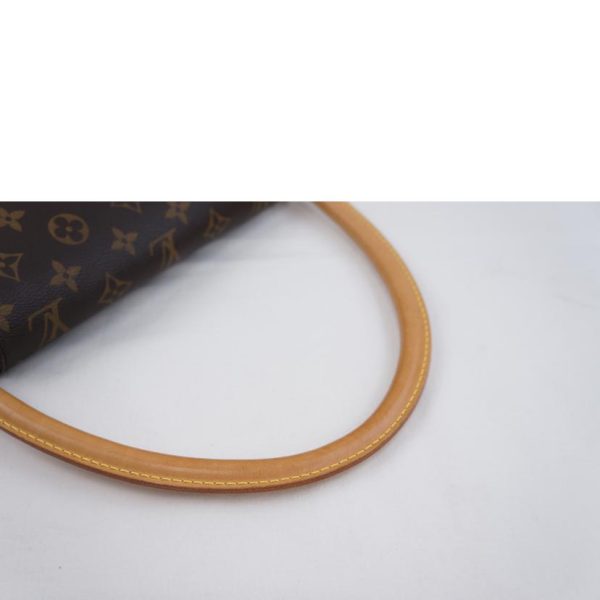 40461 3 Louis Vuitton Mini Looping Monogram Bag Brown