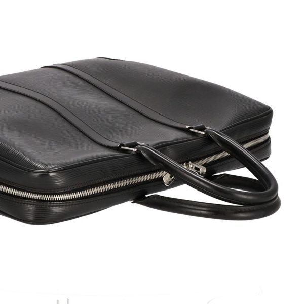 40464 3 Louis Vuitton Porte de Cumin Voyage Travel Bag Epi Noir