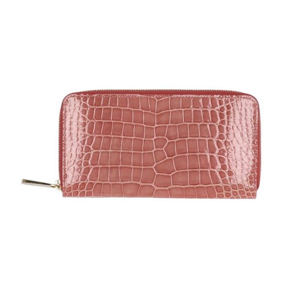 40518 1 Louis Vuitton Zippy Wallet Alligator Wallet Pink