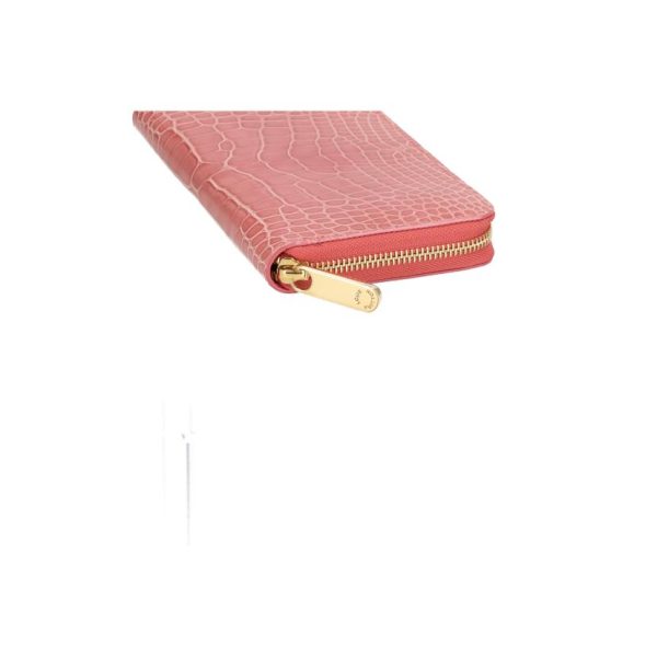 40518 8 Louis Vuitton Zippy Wallet Alligator Wallet Pink