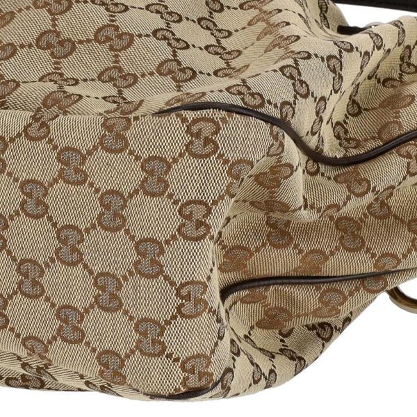 40655 7 GUCCI Sookie GG Canvas Tote Bag