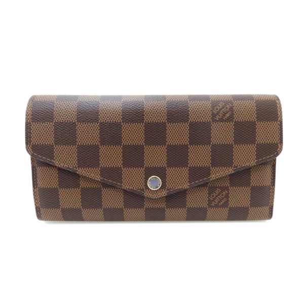 40658 1 Louis Vuitton Portefeuil Sala Wallet Damier Rose Ballerine