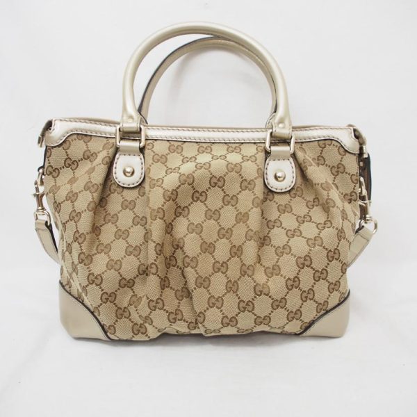 40667 2 Gucci GG Sookie 2Way Bag Beige