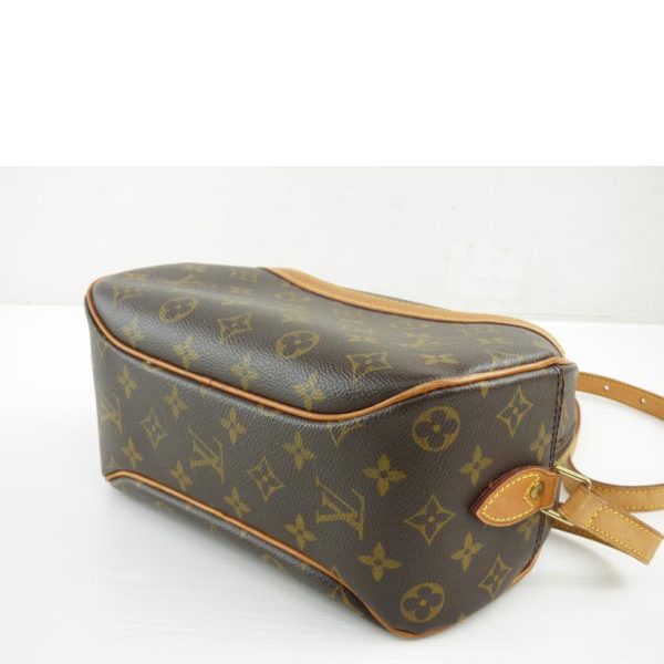 40686 3 Louis Vuitton Blowis Monogram Shoulder Bag Brown