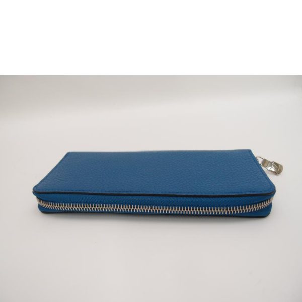 40745 3 Louis Vuitton Zippy Wallet Vertical Taurillon Blue