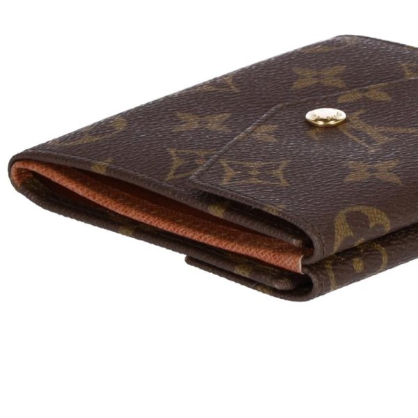 40808 4 Louis Vuitton Portomone Bier Credit Wallet Monogram